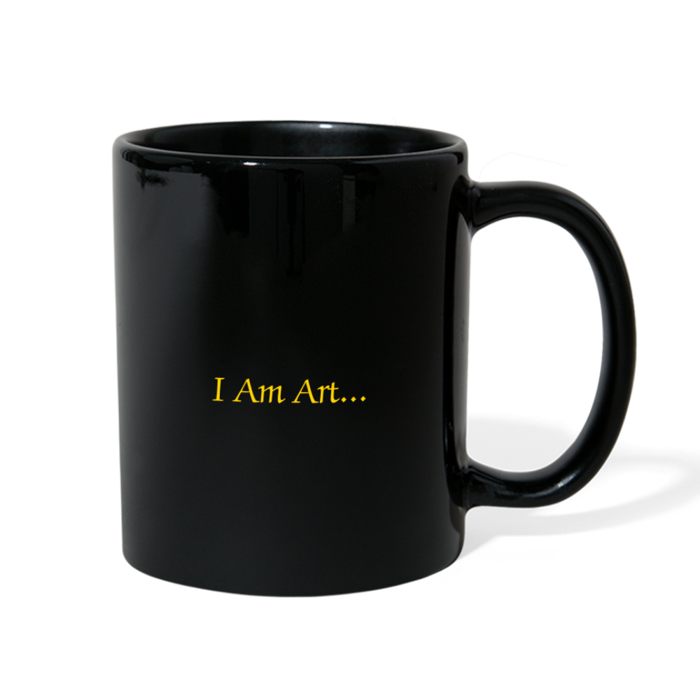 OneMicNite I Am Art Logo Mug - black