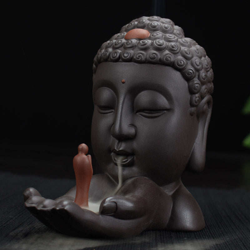 Little monk Buddha statue