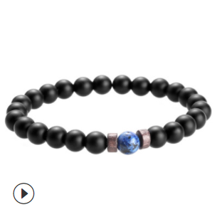 Accessories Men's Bracelets Natural Moonstone Beads Tibetan Buddha Bracelet Lava Stone Diffuser Bracelet