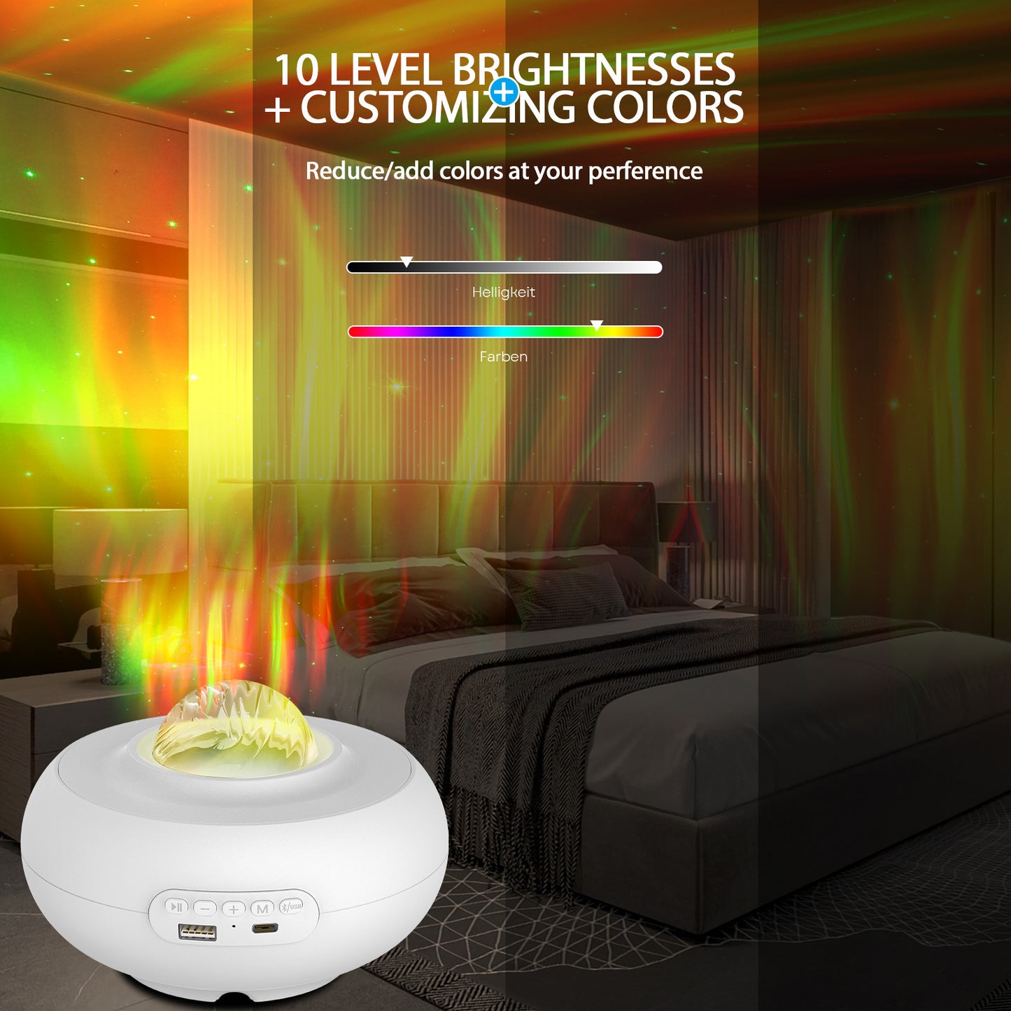 Aurora Borealis Smart Star Projection Atmosphere Light