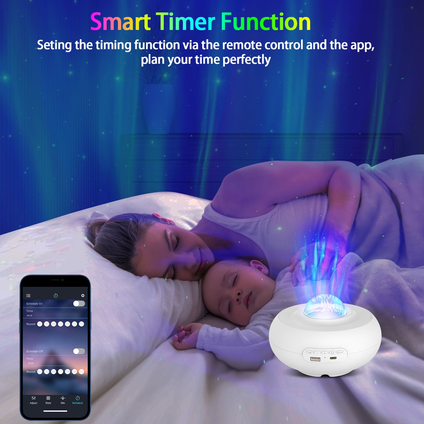 Aurora Borealis Smart Star Projection Atmosphere Light